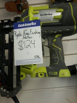 Finishing nailer