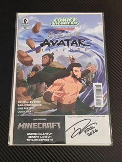 SDCC 2026 Signed Avatar The Legends