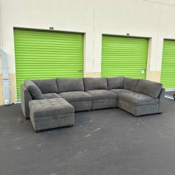 Costco Modular Grey Sectional Sofa