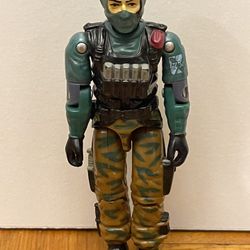 Vintage HASBRO GI JOE 1987 BEACH HEAD (v1)  RANGER  3 3/4" Action Figure