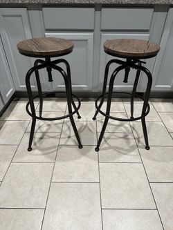 Barstool Set Of Two Chairs