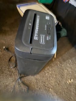 Black Paper Shredder