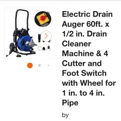 Electric Drain Auger