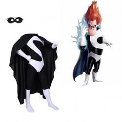 Mens The Incredibles Syndrome Cosplay Costume  
