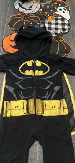 Batman Baby Halloween Costume Jumpsuit
