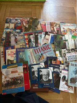Free history books only if u can pickup now mid city- S. Burnside and Pico