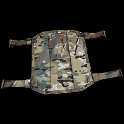 Removable Pleated Beaver Tail Attachment, USA-Made, 500D Cordura, MultiCam 