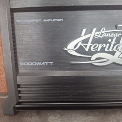 AMPLIFICADOR AMPLIFIER LANZAR 3000.1 MONO BLOCK GOOD CONDICIÓN ABLO ESPAÑOL 