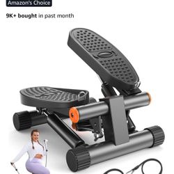 Mini Stair Stepper with Resistance Bands