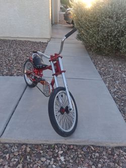Red Schwinn Sting-Ray Chopper Bicycle/Bike 18"
