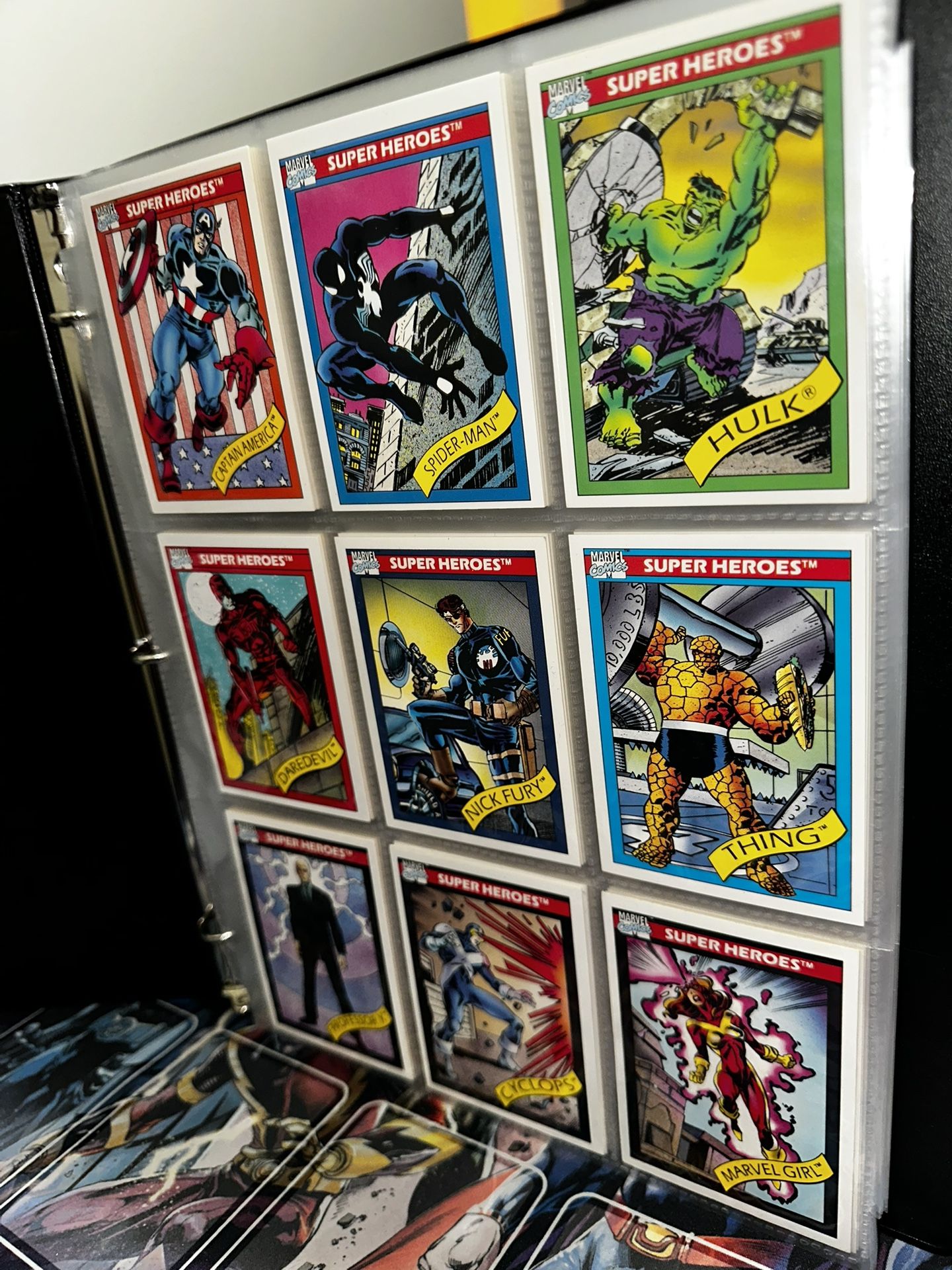marvel impel 1990 booster box 1990 Impel Marvel Universe Sealed Box - 1990