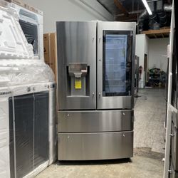 LG STAINLESS STEEL REFRIGERATOR WITH INSTAVIEW 6GT 