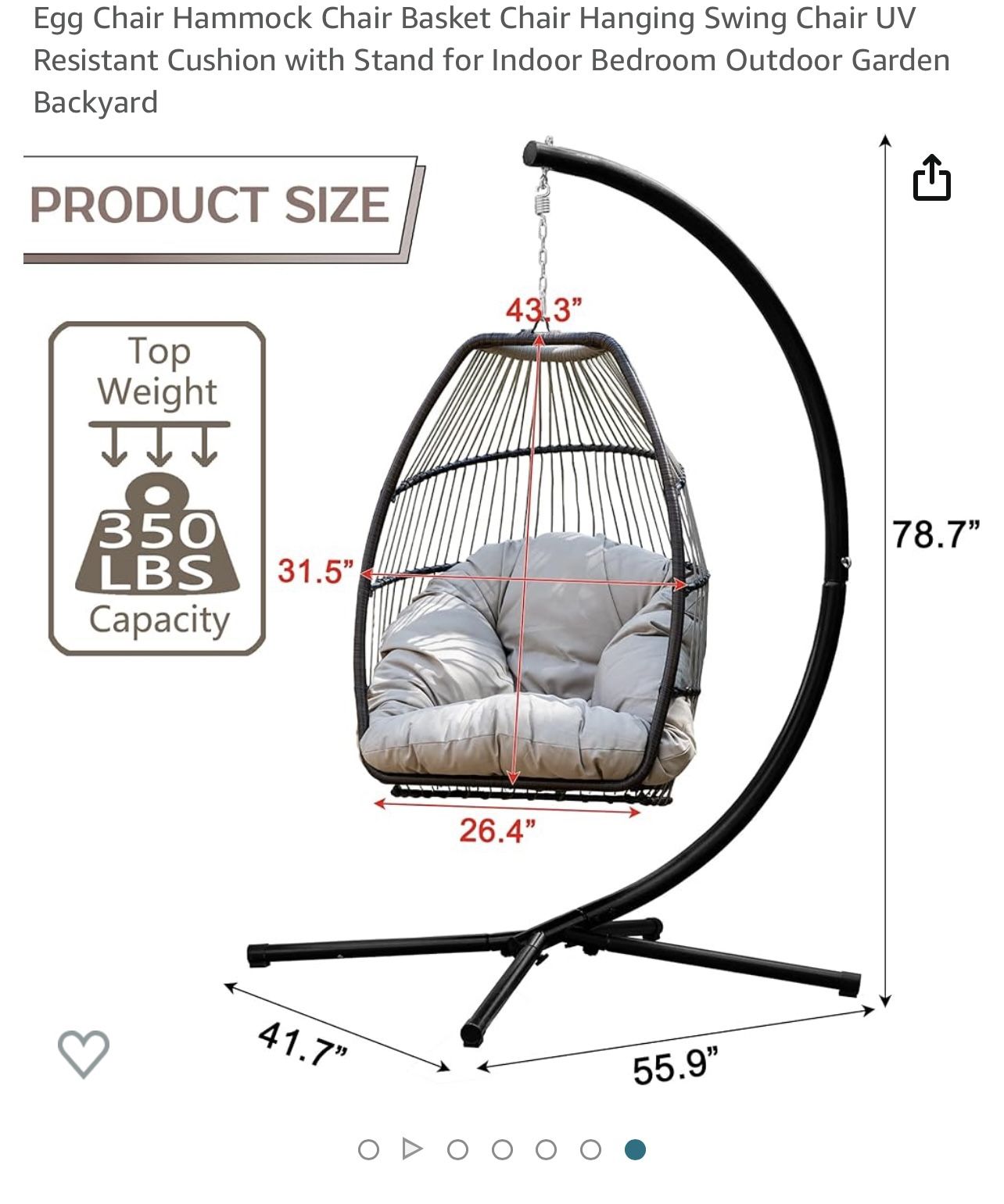 New Unopened Egg Chair