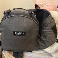 MiaMily Hipster Baby Carrier Gray 6 Carrying Positions