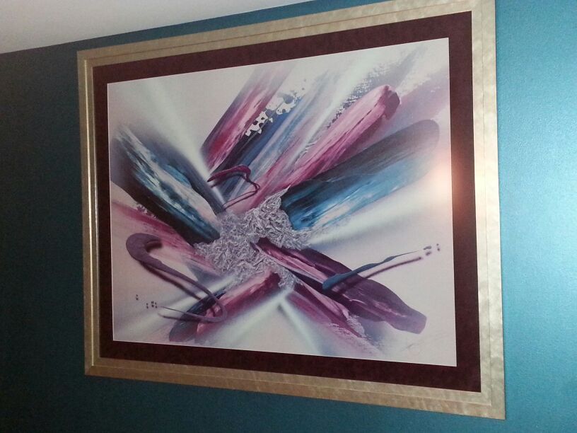 Abstract Art - Laurie Fields Titled: LUMINANT