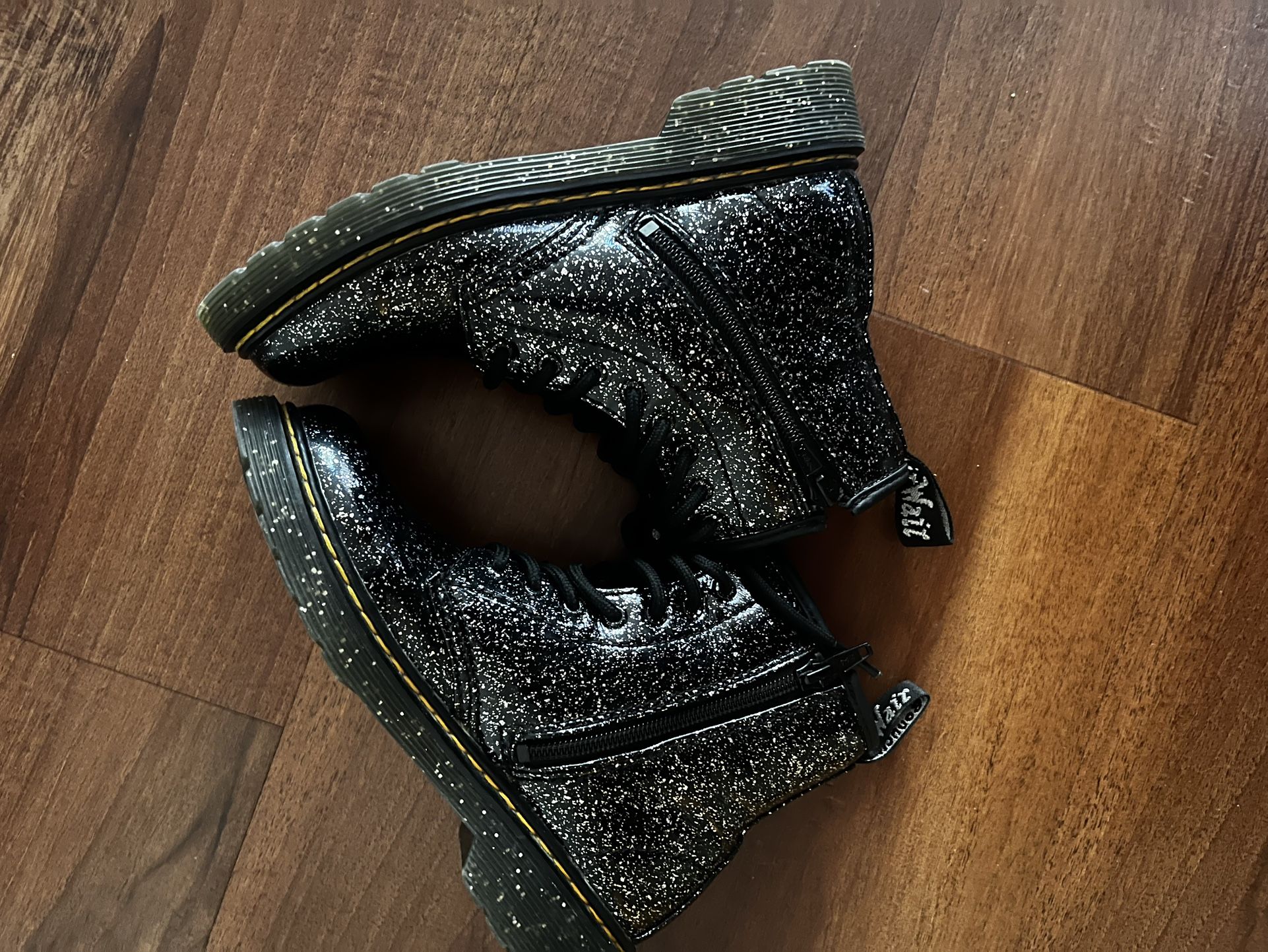 Dr. Martens 1460 KIDS Black Glitter