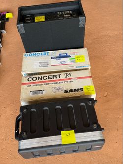 Lot of audio equipment for sale