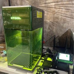 Xtool F1 Ultra [20w Fiber +Diode] Full Setup