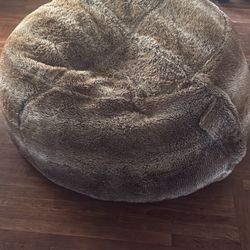 Luv Sac Bean Bag Wolf Skin