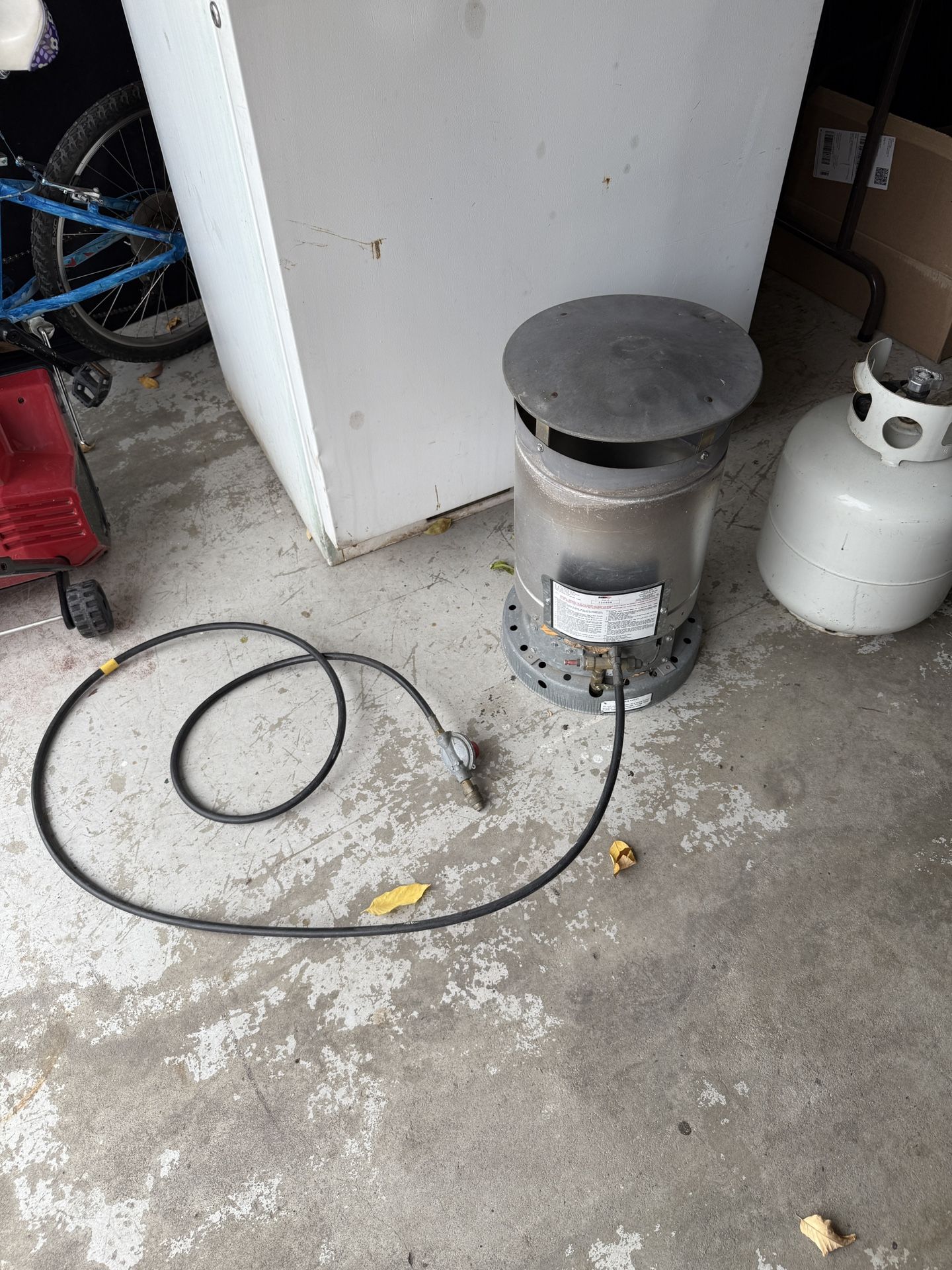 Construction Grade Propane Heater - 250K BTUs