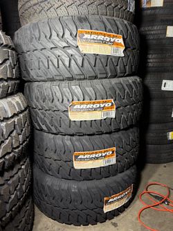 33x12.50r17 arroyo tamarock mt installation and balance include