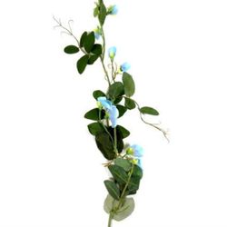 set of 50 Fake Light Blue SweetPea Branch ArtificialLathyrus Fake Flowers