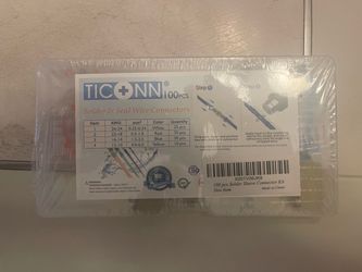 TICONN 100-Piece Solder Seal Wire Connectors Kit
