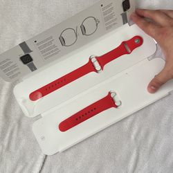 Red Apple Watch Band