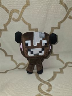 Minecraft Baby Cow Plush 6" Stuffed Animal Mojang 2014