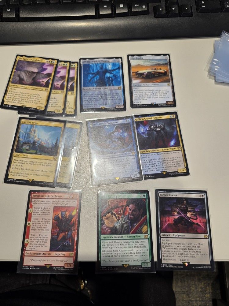 Magic The Gathering Final Fantasy Lot