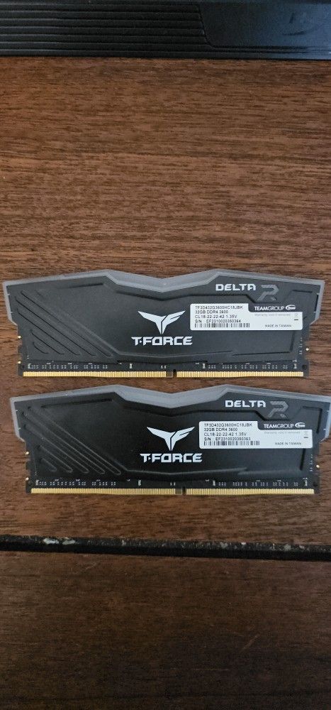 Delta T Force 2x32GB Sticks
