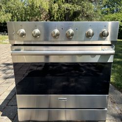 Viking 30” Designer Series Stainless Steel Dual Fuel Range
