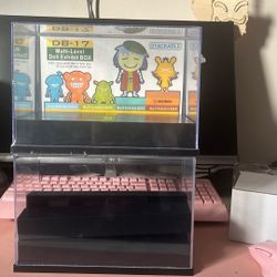 Multi-Level Doll Toy Exhibit Box Container Store Stackable Display Quantity Of 2