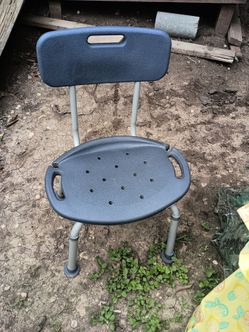 Crutches and shower chair