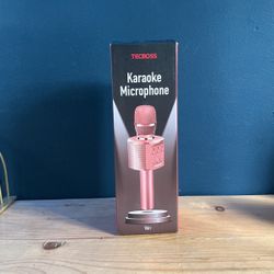 Rose Gold (pink) Karaoke Microphone 