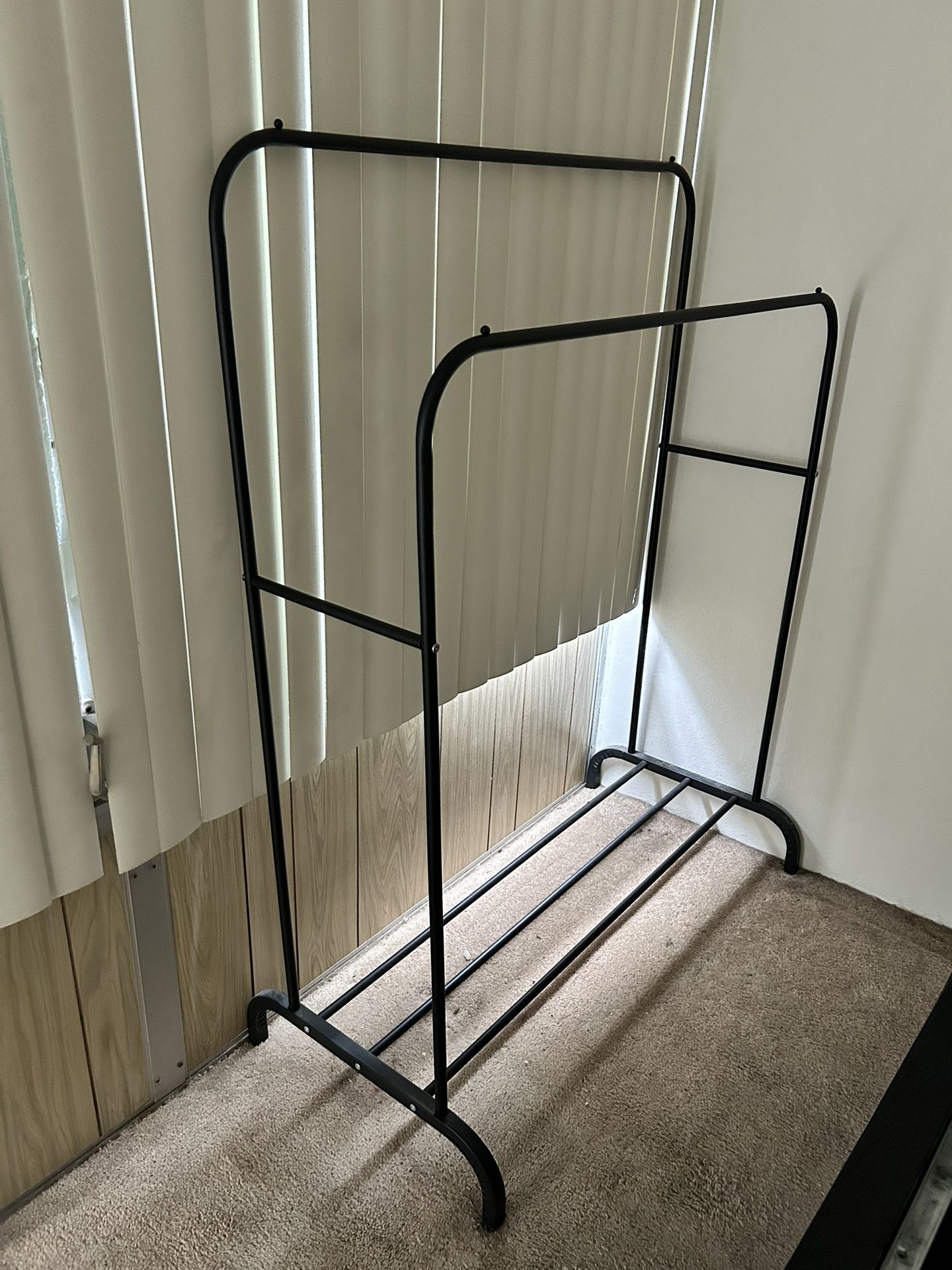 Clothing and Shoe Rack