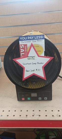 Duraheat Camp Heater Clearance Price!