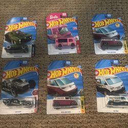 Hot wheels set of6