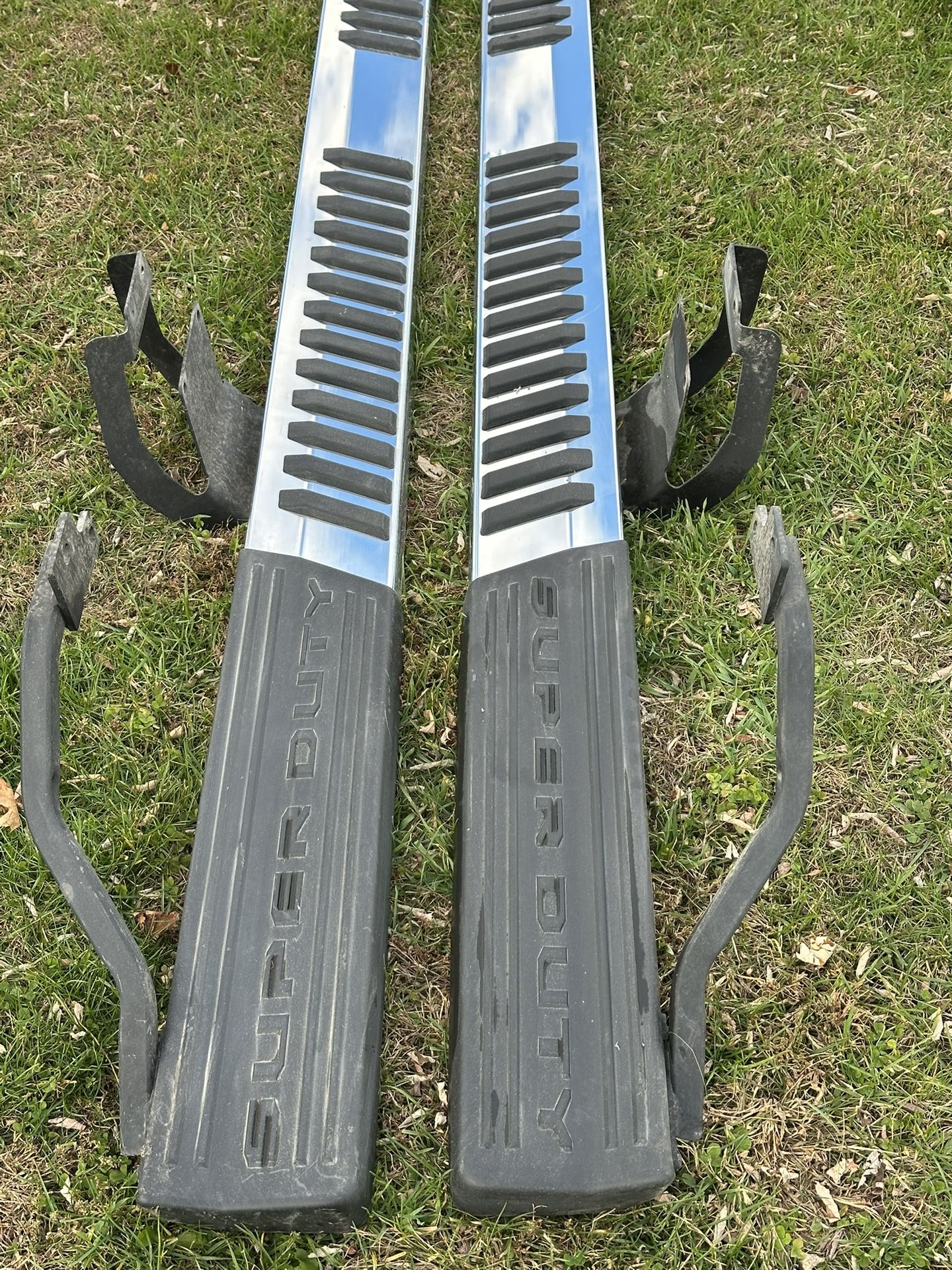 Super Duty Running Boards And Brackets 