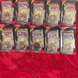 10 Sealed Pokemon Blisters 