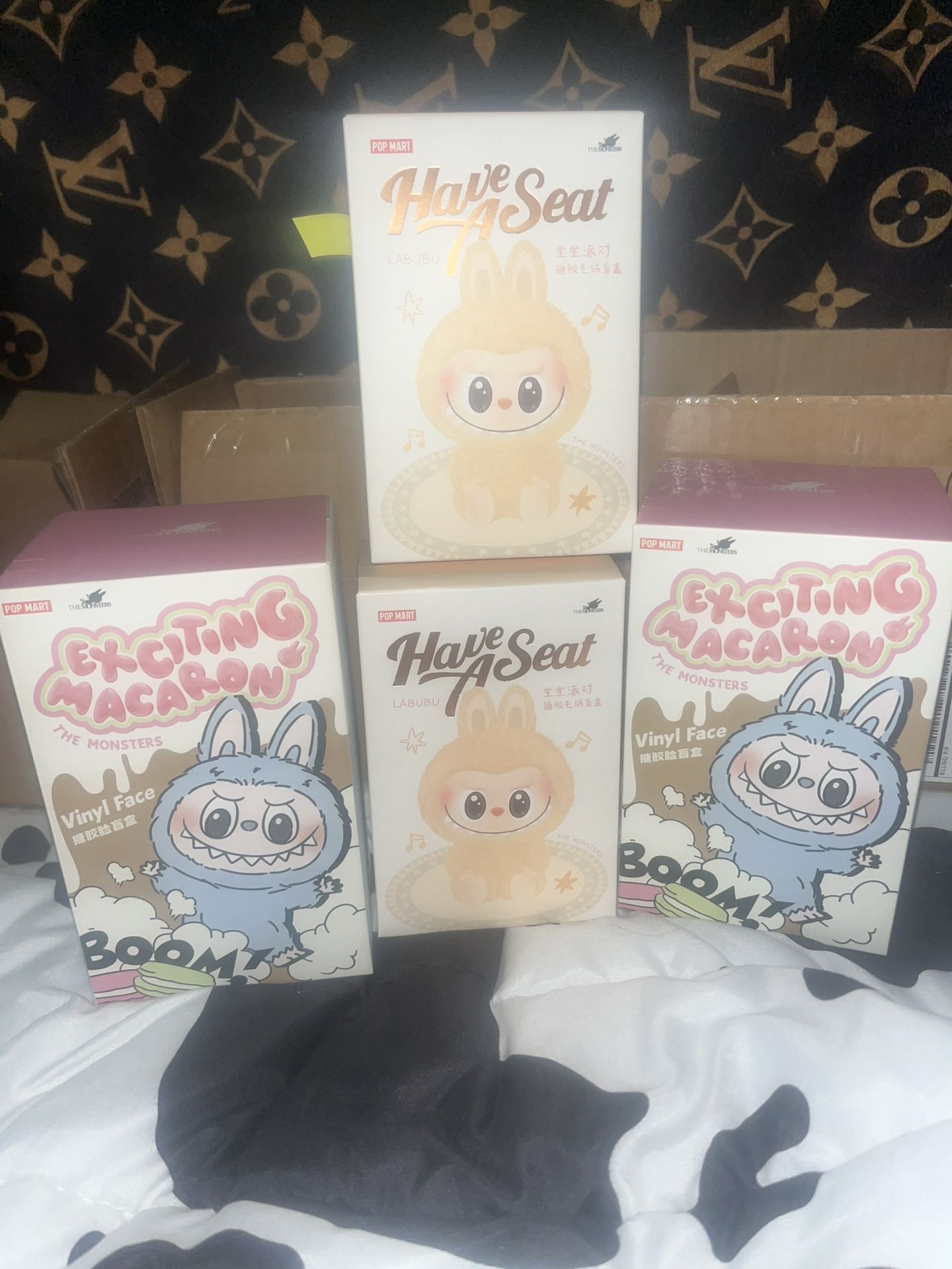Pop Mart Labubu Blind Boxes – Have a Seat & Macaron Series (New & Sealed)