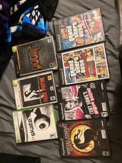 Ps2 and Xbox games