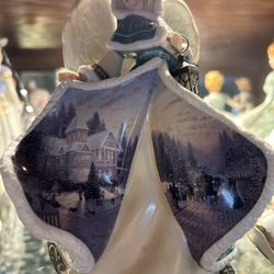 Thomas kincade Porcelian Figurine 