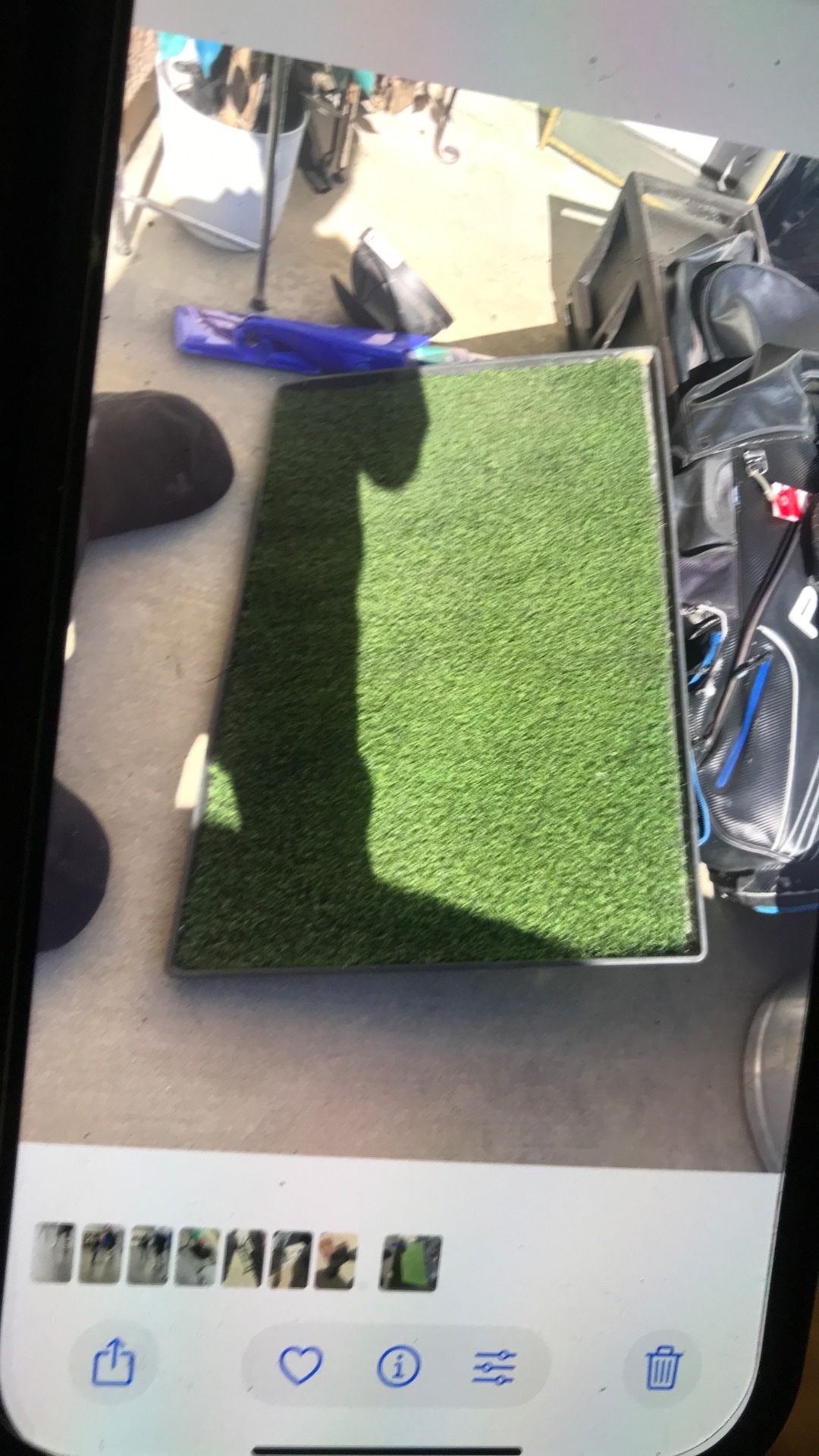 4.3 X3.3 Ft Pet Grass Potty Etc Tray
