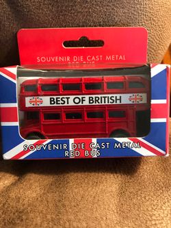 London Bus Die Cast Metal Toy Gift Souvenir! 🔅SOUVENIR DIE CAST METAL RED BUS collectible