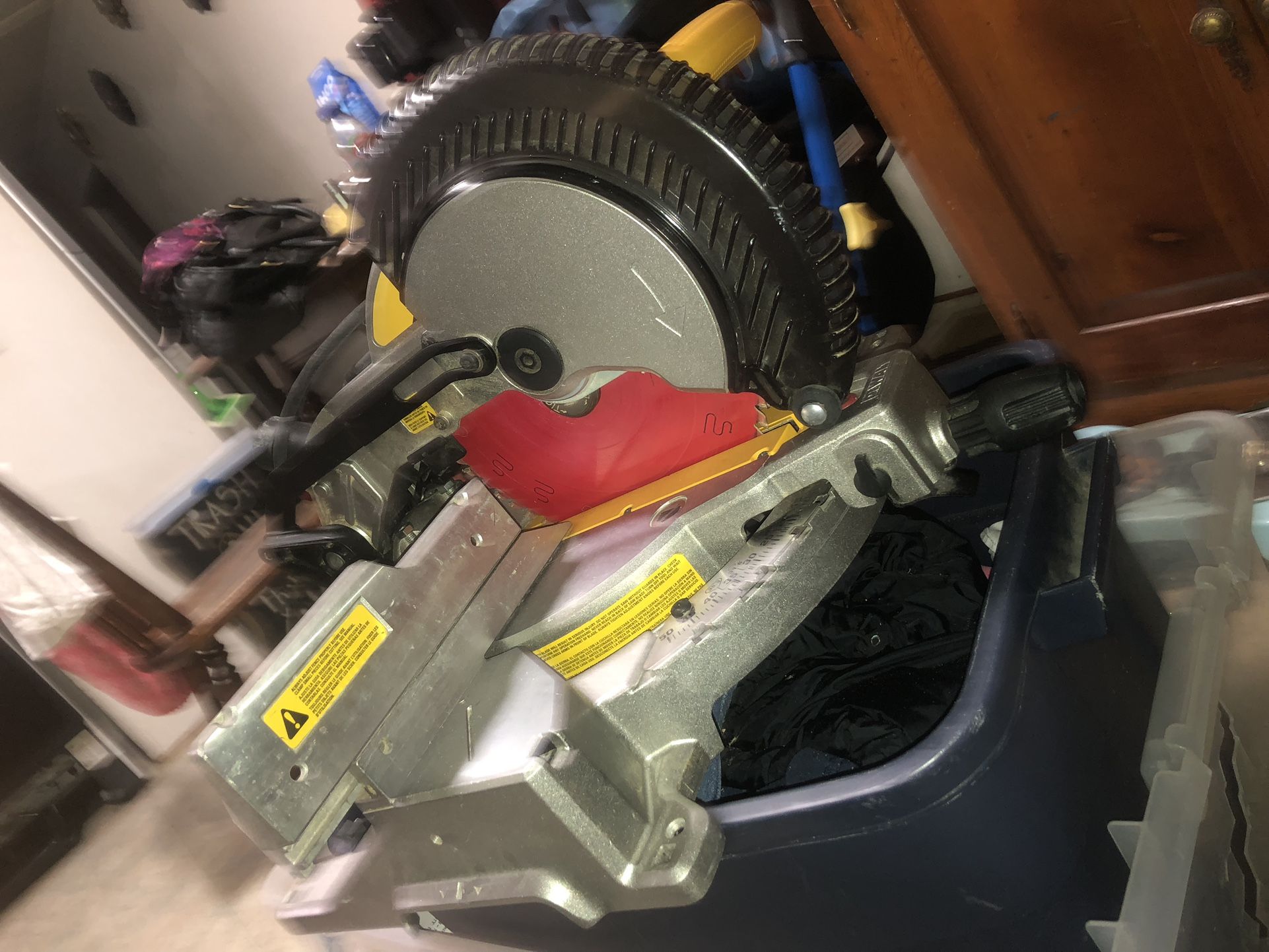 Dewalt Compound Miter Saw Bevel 