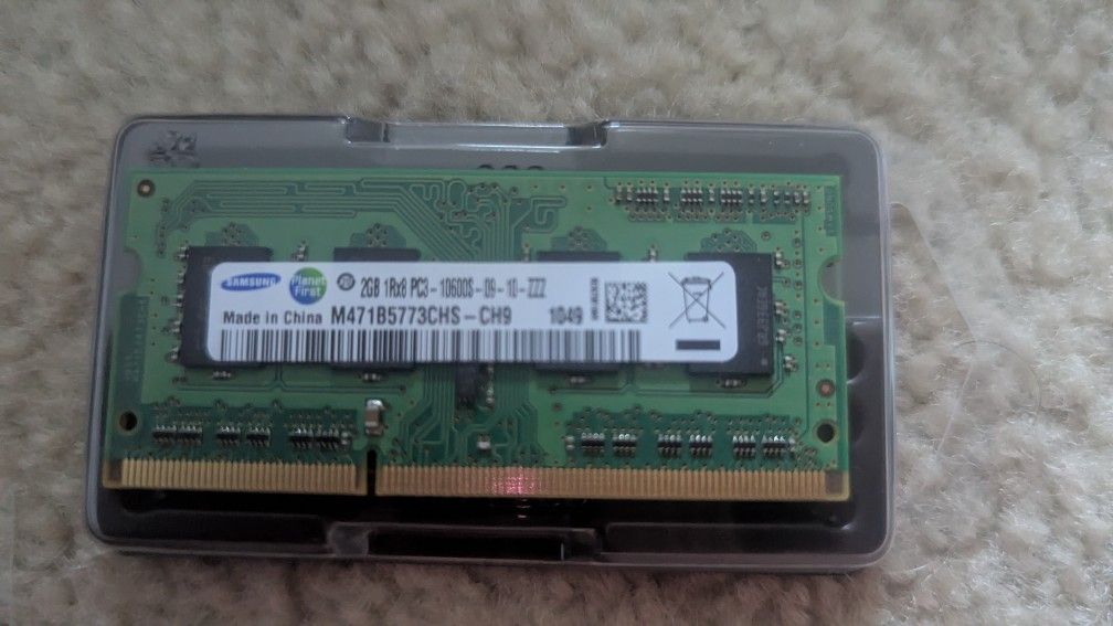 Laptop Ram -Samsung 2GB