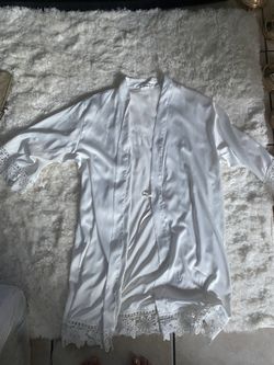 Quince White robe