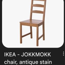 Set Of 4 Ikea Jokkmokk Chairs