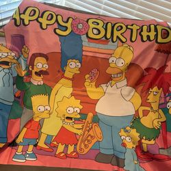 The Simpsons Party Decorations/Plushies